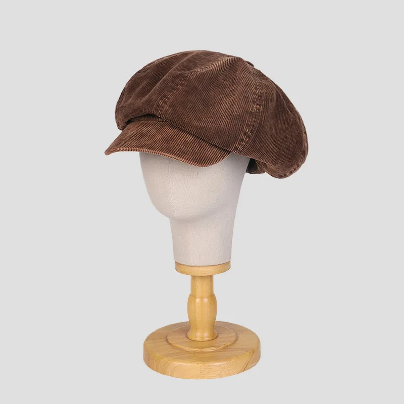 Retro Newsboy Caps Men Octagonal Hats Spring British Women Painters Caps Cotton Corduroy Berets Gorras Causal Hats for Female
Retro Newsboy Caps Men Octagonal Hats Spring British Women Painters Caps Cotton Corduroy Berets Gorras Causal Hats for Female