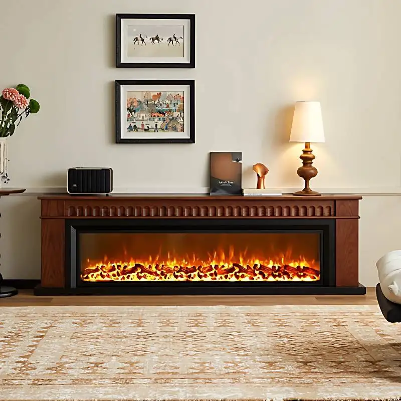 European Vintage Brown Tv Cabinet Floating Light Living Room Tv Cabinet Fireplace Apartments Fernseherschrank Furniture For Home
European Vintage Brown Tv Cabinet Floating Light Living Room Tv Cabinet Fireplace Apartments Fernseherschrank Furniture For Home