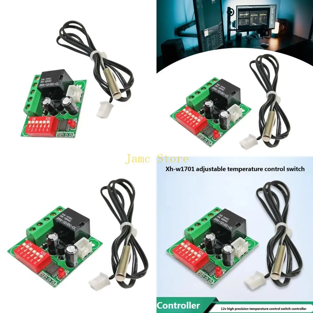 LX0B W1701 Регулируемый термостат для проектов разработки электроники 12 В
LX0B W1701 Регулируемый термостат для проектов разработки электроники 12 В