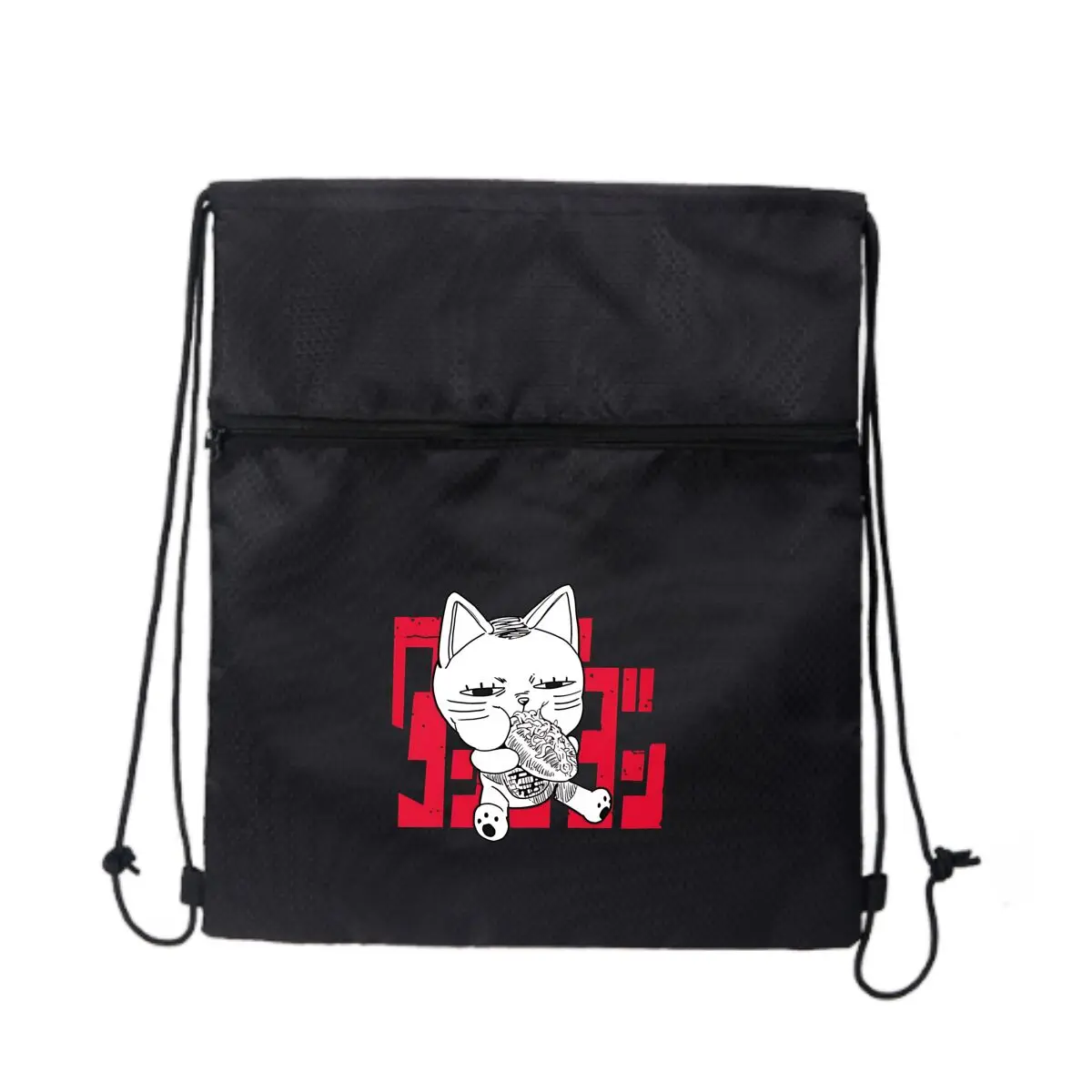Ramen - Loving Cat Graphic Спорт на открытом воздухе с карманом на шнурке Простой рюкзак Мужской и женский рюкзак для фитнеса
Ramen - Loving Cat Graphic Спорт на открытом воздухе с карманом на шнурке Простой рюкзак Мужской и женский рюкзак для фитнеса