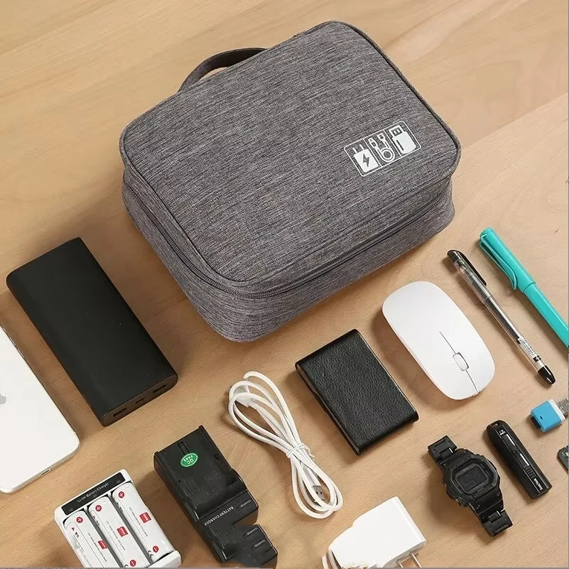Large Capacity and Multifunctional Digital Separated Travel Bag, Mobile Data Cable, Power Bank, USB Storage Bag
Large Capacity and Multifunctional Digital Separated Travel Bag, Mobile Data Cable, Power Bank, USB Storage Bag
