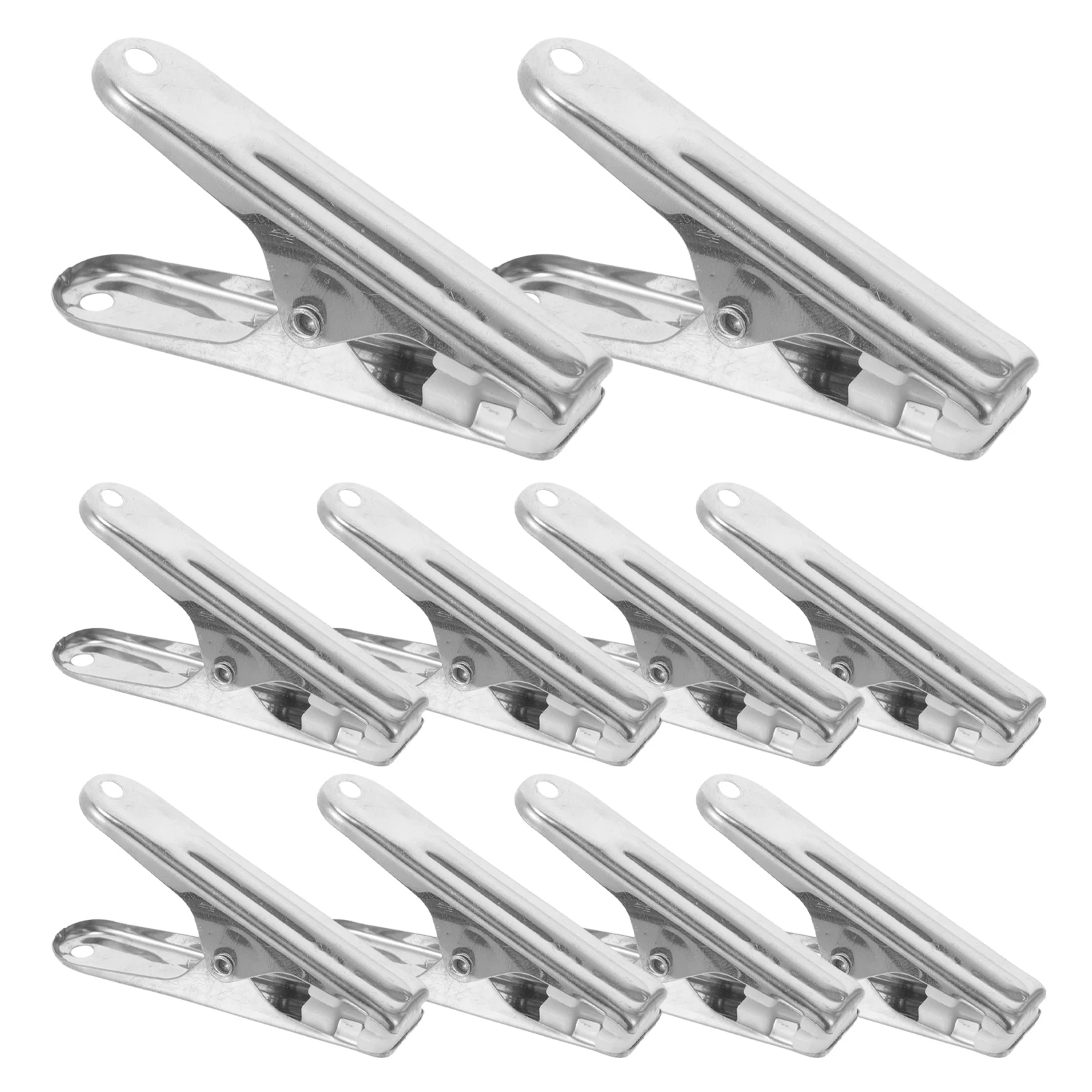 10pcs Stainless Steel Clothespins for Laundry Drying Beach Towel Quilt Clips Sewing Fabric Binding Blanket Sheets Household
10pcs Stainless Steel Clothespins for Laundry Drying Beach Towel Quilt Clips Sewing Fabric Binding Blanket Sheets Household