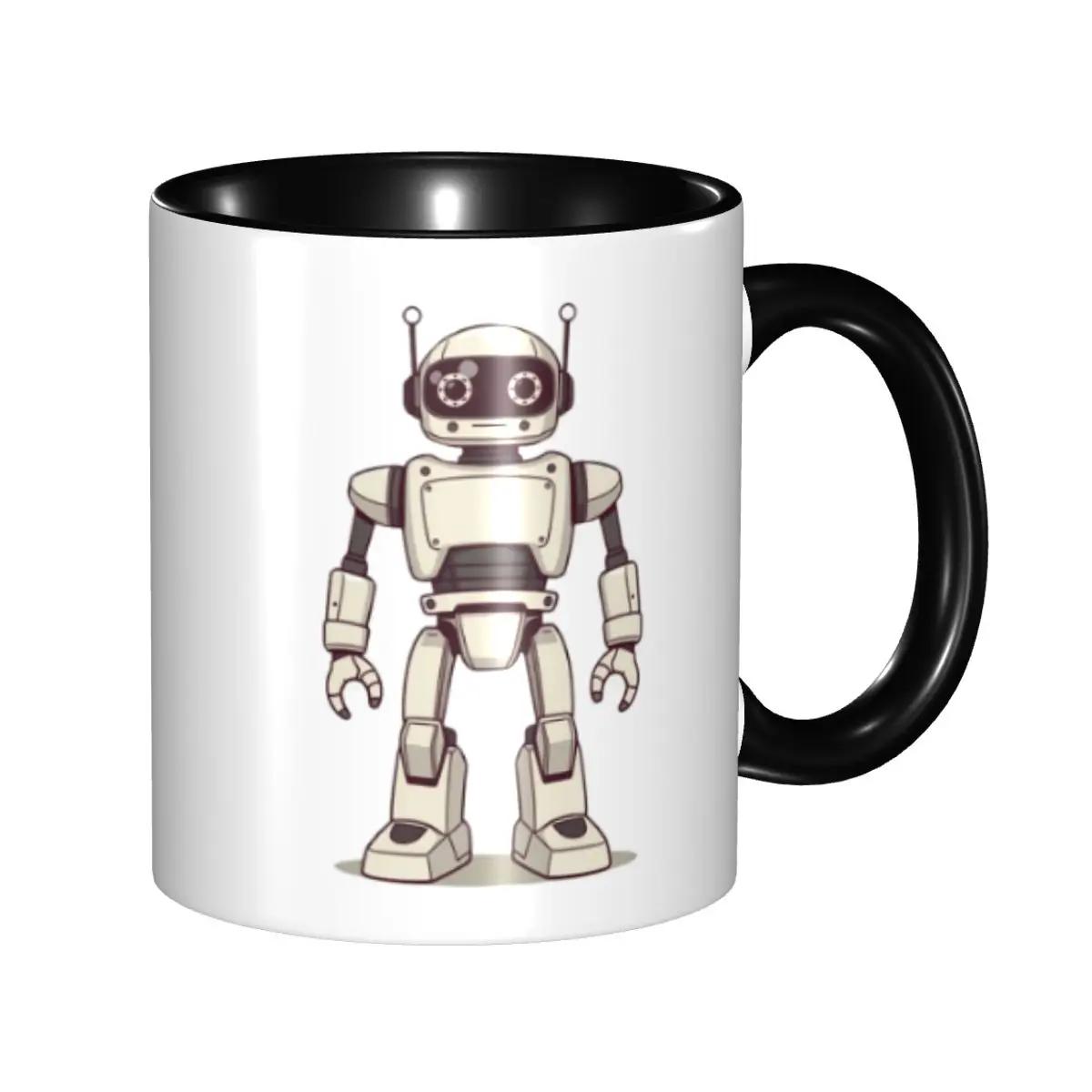 Futuristic Minimalist Toy Robot Mug Funny Ceramic Coffee Cups Tea Mugs Milk Cup Drinkware Gift for Woman Man
Futuristic Minimalist Toy Robot Mug Funny Ceramic Coffee Cups Tea Mugs Milk Cup Drinkware Gift for Woman Man