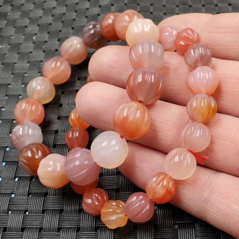 Red Pumpkin Bead , Flower Agate , Jade Bracelet
Red Pumpkin Bead , Flower Agate , Jade Bracelet
