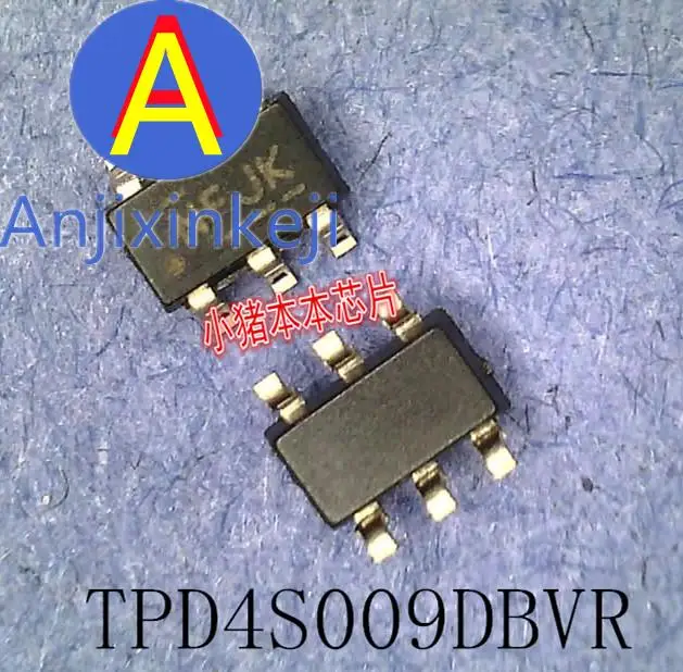 10 шт. 100% оригинальный новый TPD4S009DBVR TPD4S009 Silkscreen: NF JK SOT23-6
10 шт. 100% оригинальный новый TPD4S009DBVR TPD4S009 Silkscreen: NF JK SOT23-6
