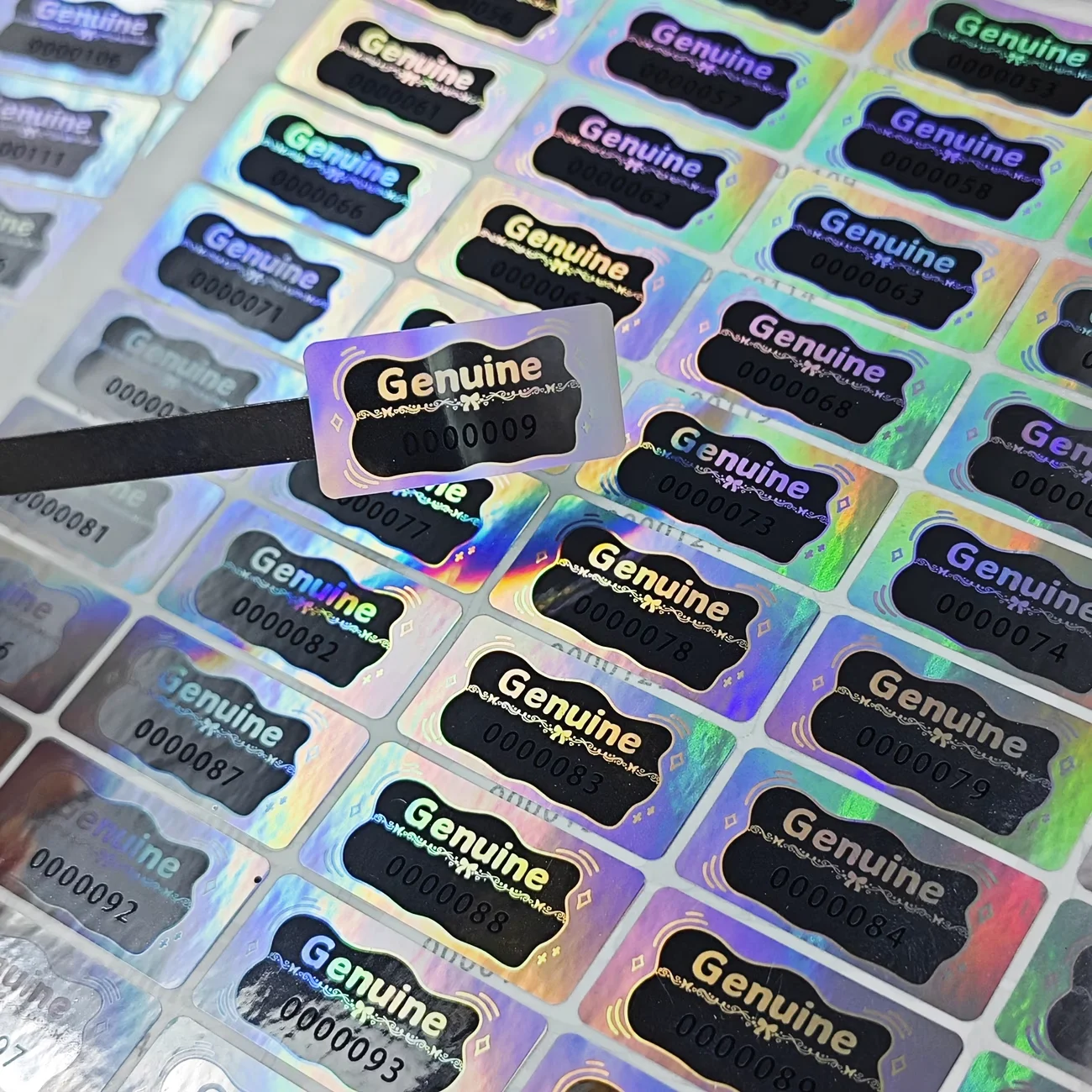 1000pcs Disposable Seal Labels With Black Unique Serial Number, Rectangle Tamper Proof Security Void Genuine Hologram Stickers
1000pcs Disposable Seal Labels With Black Unique Serial Number, Rectangle Tamper Proof Security Void Genuine Hologram Stickers