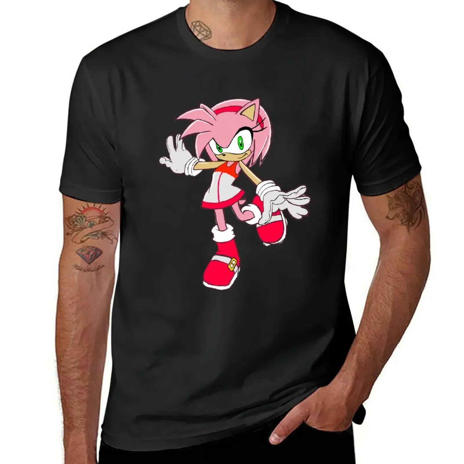 Amy Rose T-Shirt graphic shirts quick drying cotton man t-shirts customs shirts men graphic
Amy Rose T-Shirt graphic shirts quick drying cotton man t-shirts customs shirts men graphic
