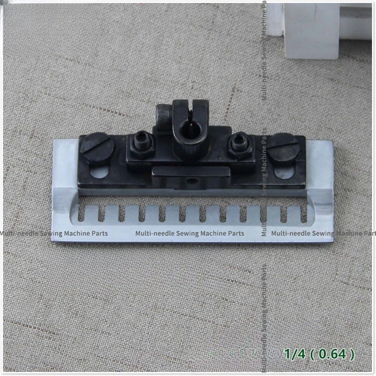 1PCS 1/4 12-Needle 0.64 3/16 17-Needle 0.48 High and Low Presser Foot for Qingben Siruba Vc008 1404 1412 Multi-needle Machine
1PCS 1/4 12-Needle 0.64 3/16 17-Needle 0.48 High and Low Presser Foot for Qingben Siruba Vc008 1404 1412 Multi-needle Machine