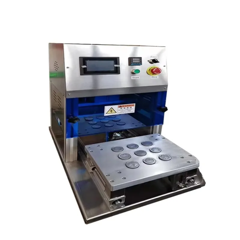 Pneumatic Plastic Cup Sealing Machine Vacuum Filling Nitrogen Espresso Capsules Sealing Machine
Pneumatic Plastic Cup Sealing Machine Vacuum Filling Nitrogen Espresso Capsules Sealing Machine