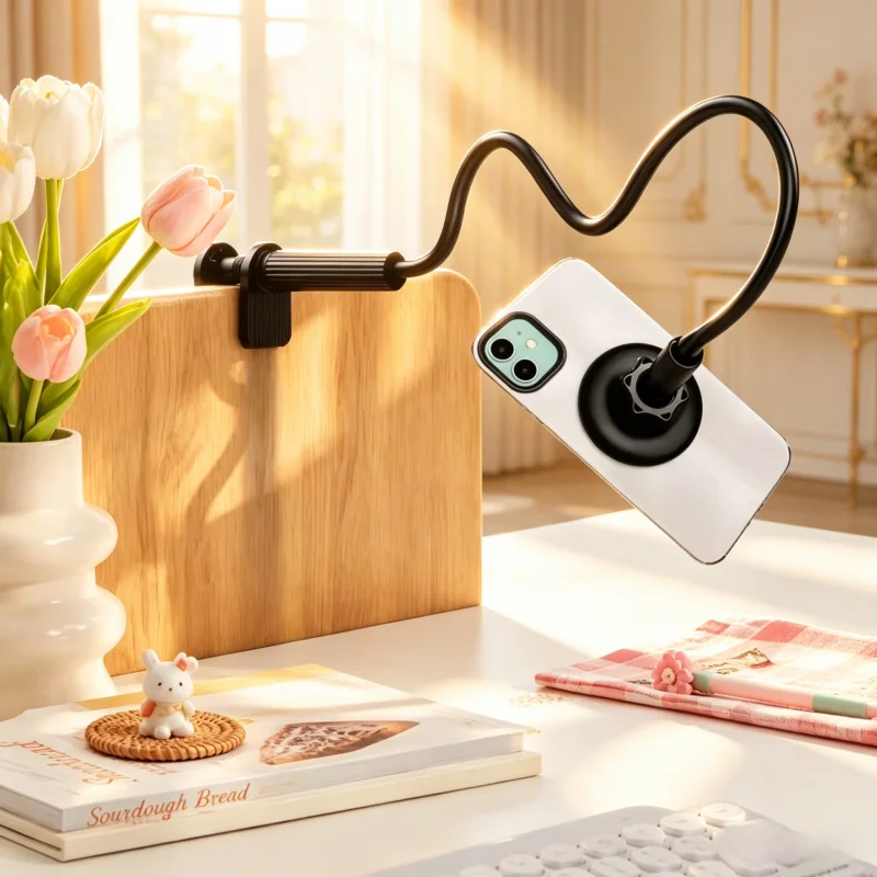 2PCS Flexible Gooseneck Magnetic Phone Holder, 2026 New Adjustable Long Arm Lazy Mount, Universal Cellphone Stand for Daily Desk
2PCS Flexible Gooseneck Magnetic Phone Holder, 2026 New Adjustable Long Arm Lazy Mount, Universal Cellphone Stand for Daily Desk