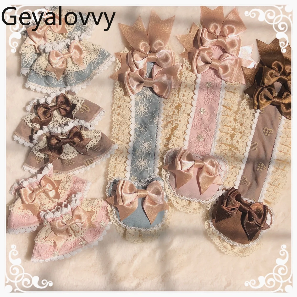 Original Lolita Accessories for Women Sweet and Cute Hairband Sleeve Cosplay Accessory Femme Fashion Girls New Headwear
Original Lolita Accessories for Women Sweet and Cute Hairband Sleeve Cosplay Accessory Femme Fashion Girls New Headwear