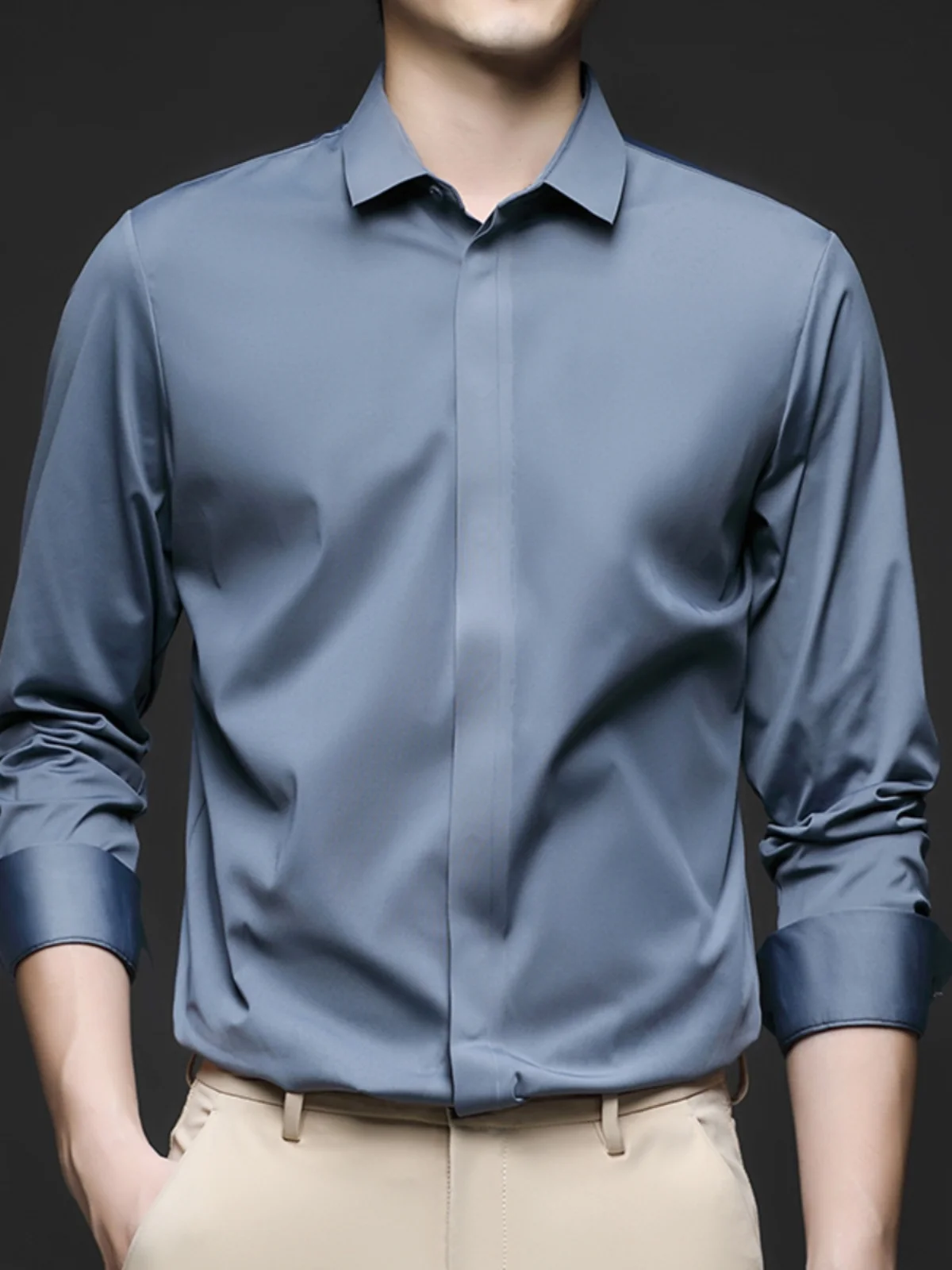 Мужская повседневная рубашка Busin Casual Long Sleeve, весенняя, брендовая, цветная, высококачественная, повседневная, Haome Men's Dr.
Мужская повседневная рубашка Busin Casual Long Sleeve, весенняя, брендовая, цветная, высококачественная, повседневная, Haome Men's Dr.
