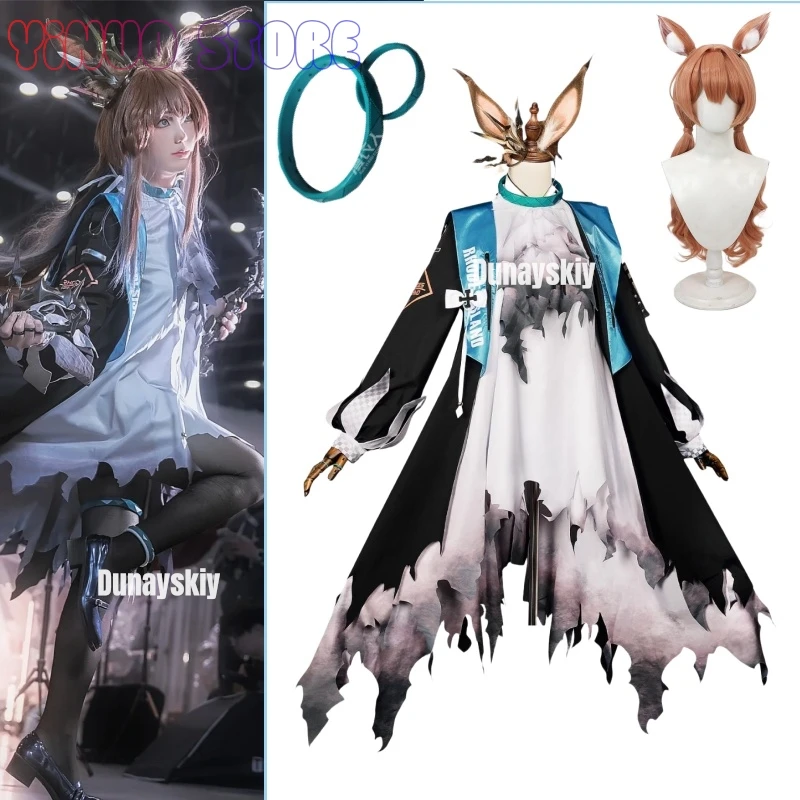 Amiya Cosplay Game Arknights Costume Anniversary Upgrade Change Sweet Elegant Uniform Dress Halloween Role Play Clothing
Amiya Cosplay Game Arknights Costume Anniversary Upgrade Change Sweet Elegant Uniform Dress Halloween Role Play Clothing