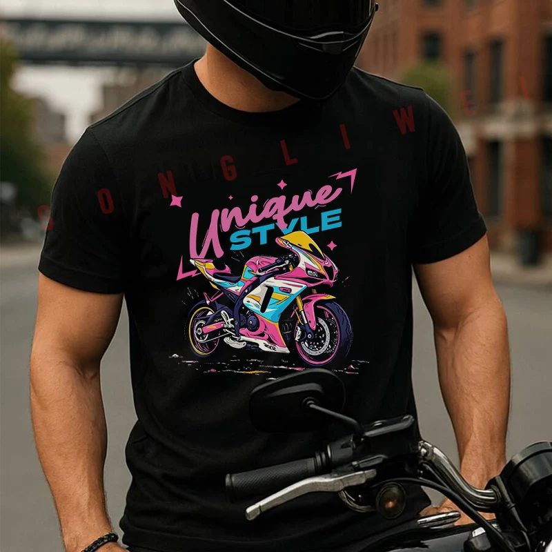 A Sport Motorcycle Design Moto 100% Cotton T-Shirt Ultra Soft Round Neck Short Sleeve Tee For Men & Women
A Sport Motorcycle Design Moto 100% Cotton T-Shirt Ultra Soft Round Neck Short Sleeve Tee For Men & Women