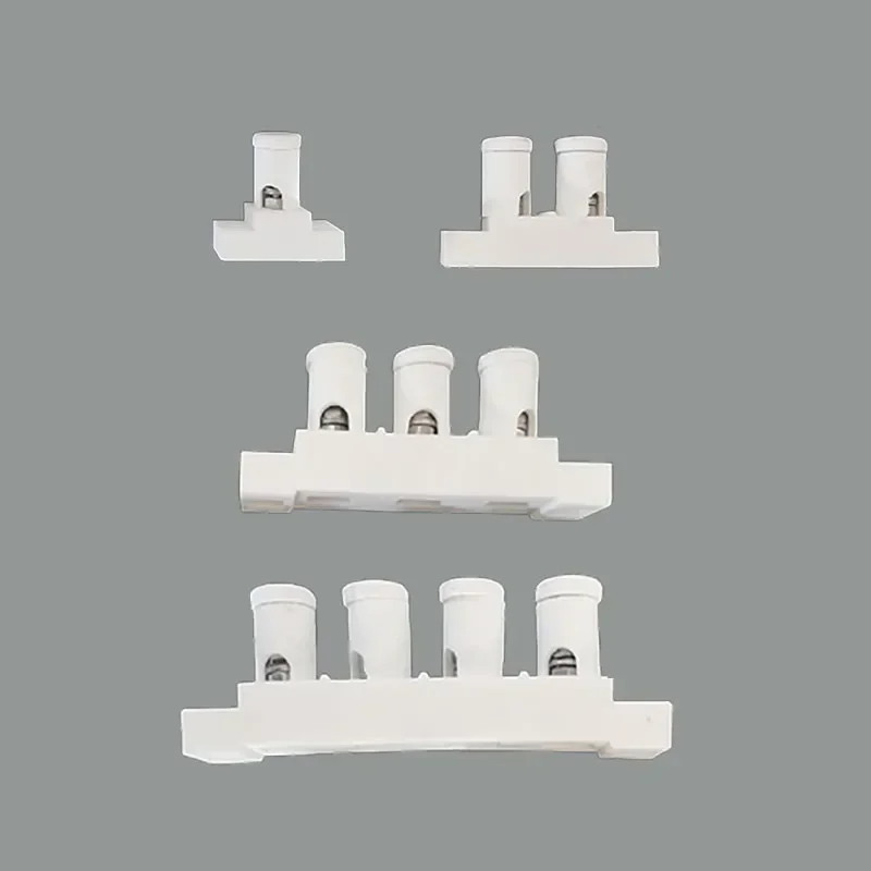 Ceramic terminal blocks Wiring porcelain base post Insulated high frequency porcelain base high temperature resistance
Ceramic terminal blocks Wiring porcelain base post Insulated high frequency porcelain base high temperature resistance