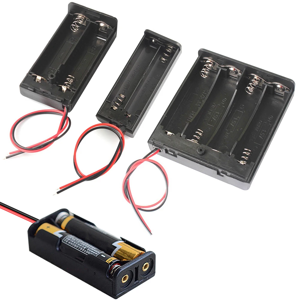 1/5Pcs Battery Holder Box With ON-OFF Switch AA/AAA Battery Socket Storage Case 3V Battery Tools For Model Railway Layout
1/5Pcs Battery Holder Box With ON-OFF Switch AA/AAA Battery Socket Storage Case 3V Battery Tools For Model Railway Layout