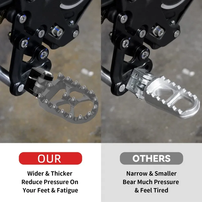 Superior-Dirt Bike Foot Pegs Accessories For Surron Light Bee X S Segway X160 X260 Bracket Holder Mount
Superior-Dirt Bike Foot Pegs Accessories For Surron Light Bee X S Segway X160 X260 Bracket Holder Mount