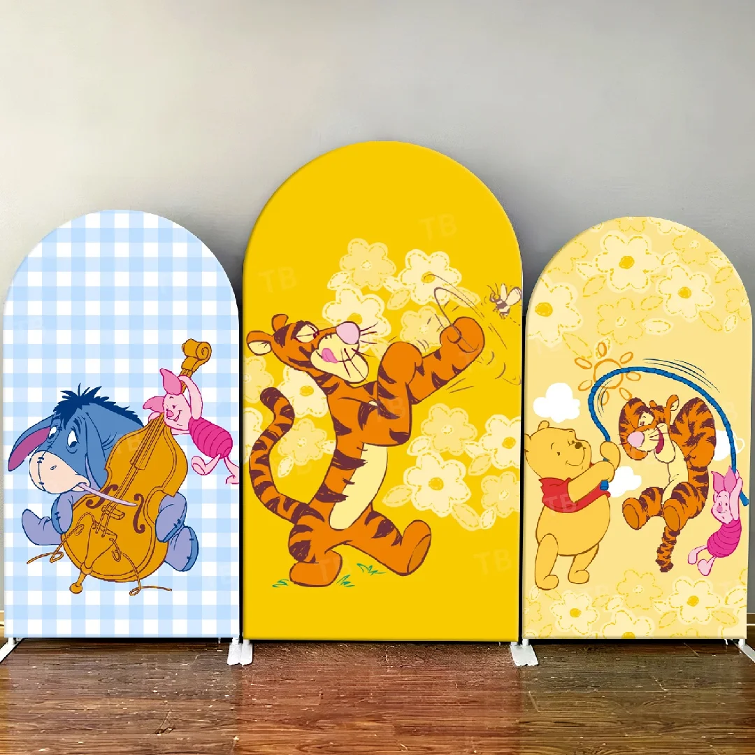 TB Disney Winnie The Pooh Theme Arch Backdrop Cover for Kids Birthday Party Baby Shower Decor Photo Background Elastic Fabric
TB Disney Winnie The Pooh Theme Arch Backdrop Cover for Kids Birthday Party Baby Shower Decor Photo Background Elastic Fabric