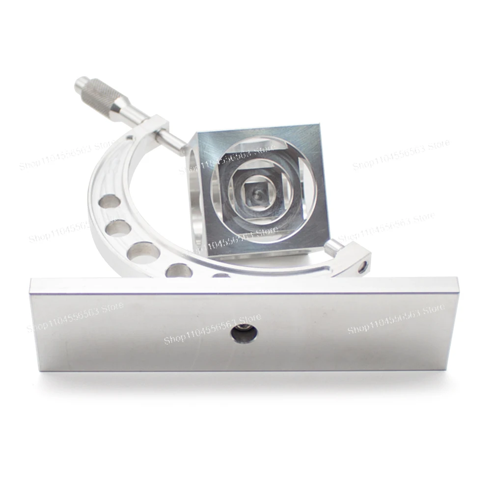 High-Precision Micrometer Desk Ornament CNC-Machined Aluminum Alloy Rotating Decor Silver Gold Optional
High-Precision Micrometer Desk Ornament CNC-Machined Aluminum Alloy Rotating Decor Silver Gold Optional