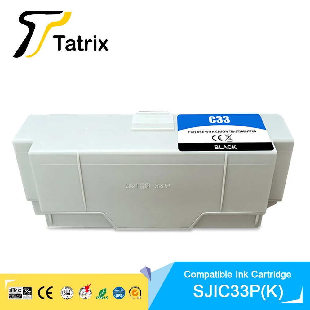 SJIC33P SJIC33P(K) C33S020655 Черный совместимый картридж премиум-класса для принтера Epson TM-J7700 TM-J7200
SJIC33P SJIC33P(K) C33S020655 Черный совместимый картридж премиум-класса для принтера Epson TM-J7700 TM-J7200