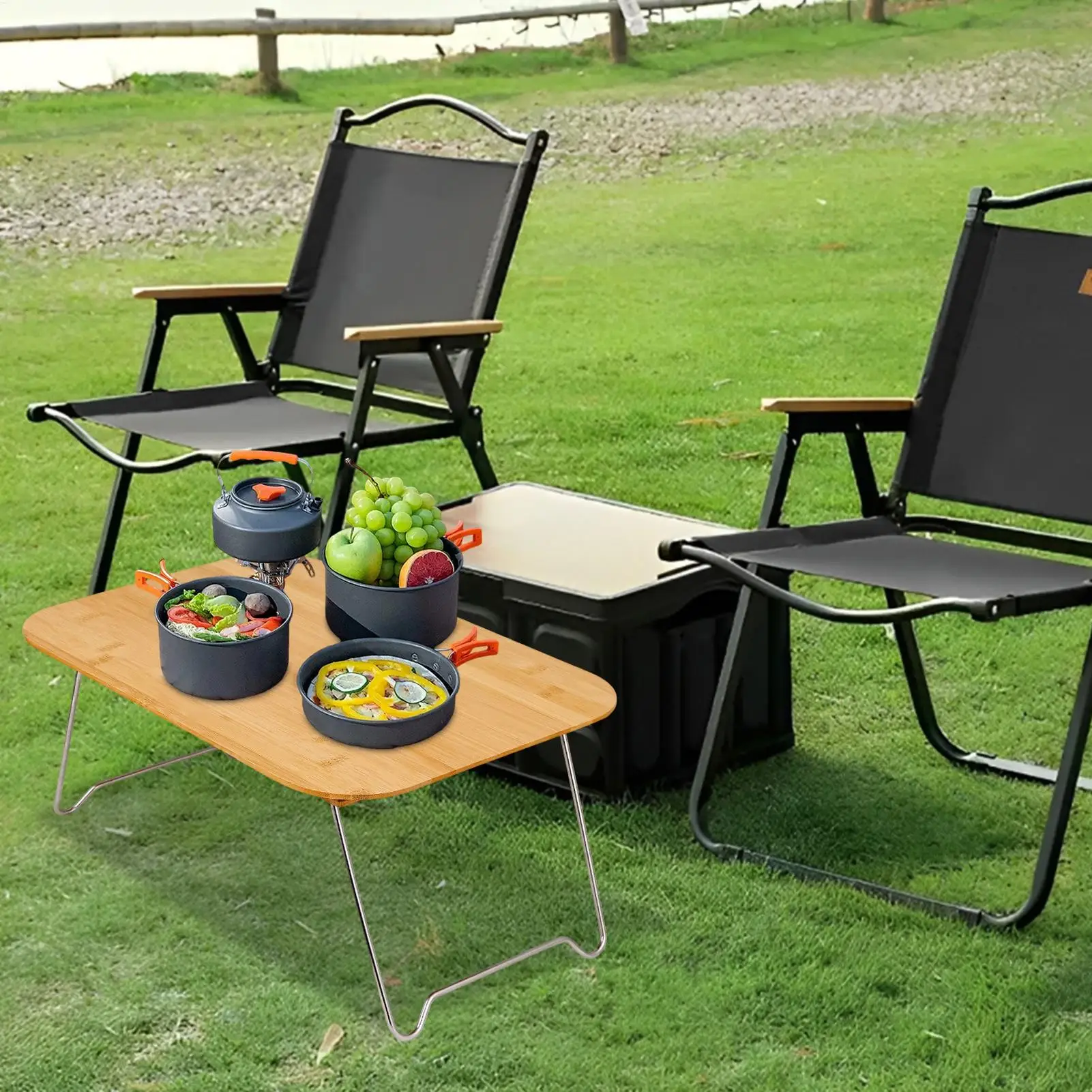 Camping Folding Table Wooden Backyard BBQ Desk Lightweight Portable Reading Picnic Table For Barbecue Garden RV Tailgating Beach
Camping Folding Table Wooden Backyard BBQ Desk Lightweight Portable Reading Picnic Table For Barbecue Garden RV Tailgating Beach