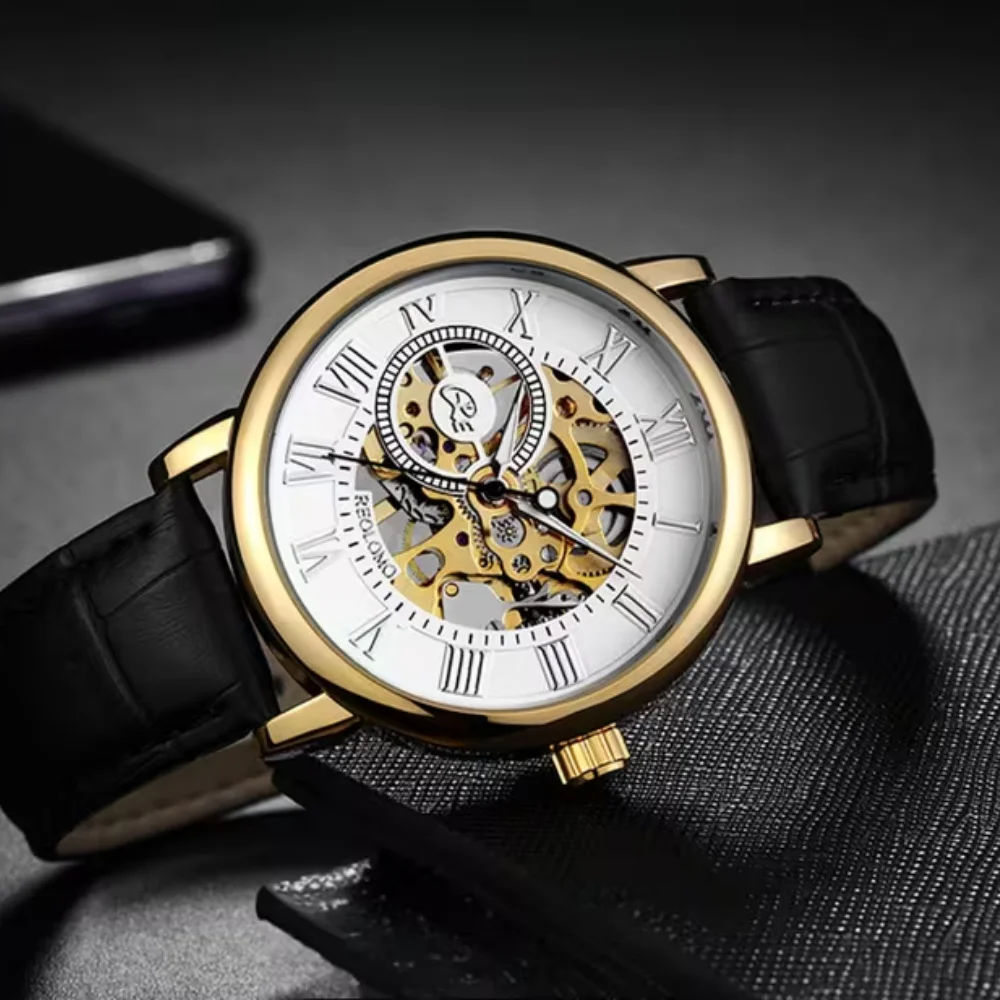 Новые мужские механические часы, скелетонный дизайн, водонепроницаемые, подарочные, в стиле Ins, светящиеся, подарок на день рождения, высокотехнологичные, крутые часы для мужчин
Новые мужские механические часы, скелетонный дизайн, водонепроницаемые, подарочные, в стиле Ins, светящиеся, подарок на день рождения, высокотехнологичные, крутые часы для мужчин