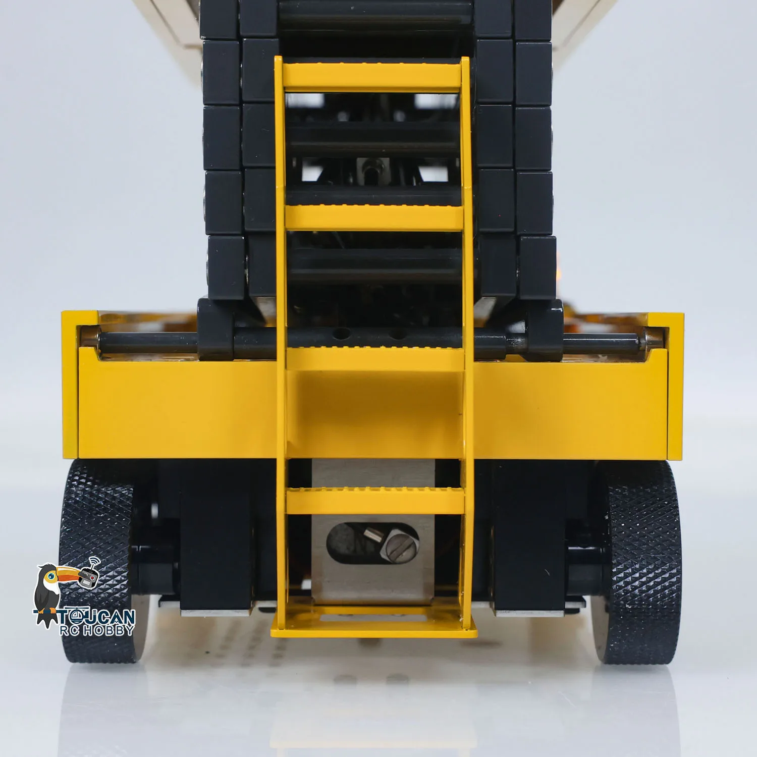 New 1/14 CUT Metal RC Hydraulic Scissor Lift Platform Self-propelled Warning Light Radio Control Industrial Truck Cars I6S Radio 
New 1/14 CUT Metal RC Hydraulic Scissor Lift Platform Self-propelled Warning Light Radio Control Industrial Truck Cars I6S Radio