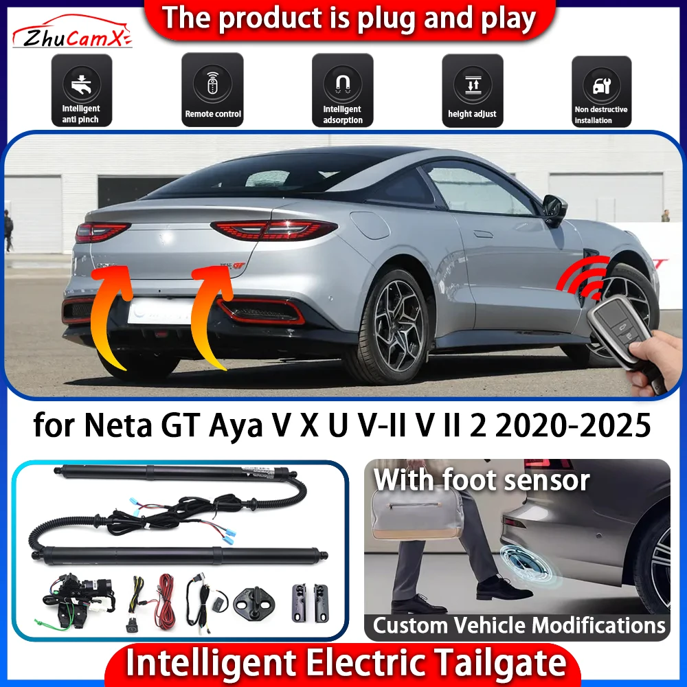 Smart Powered Tailgate System for Neta GT Aya V X U V-II V II 2 2020-2025 Automatic Intelligent Electric Trunk Lift Control Kit
Smart Powered Tailgate System for Neta GT Aya V X U V-II V II 2 2020-2025 Automatic Intelligent Electric Trunk Lift Control Kit