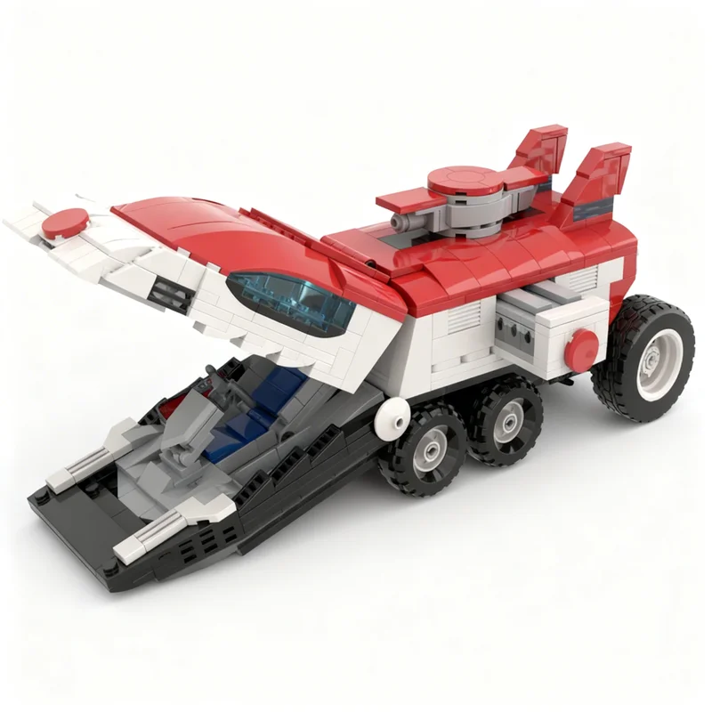 693PCS MOC City Champions Super Car Red Fury Racer Fan Made Model Fireball S Vehicle Saber Rider Technology DIY Assembly Gift
693PCS MOC City Champions Super Car Red Fury Racer Fan Made Model Fireball S Vehicle Saber Rider Technology DIY Assembly Gift
