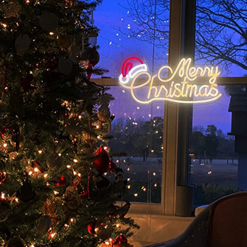 Merry Christmas LED Custom Neon Sign Lights Santa Halloween Room Bedroom Wall Decoration Home Holiday Party Decor Night Lights
Merry Christmas LED Custom Neon Sign Lights Santa Halloween Room Bedroom Wall Decoration Home Holiday Party Decor Night Lights
