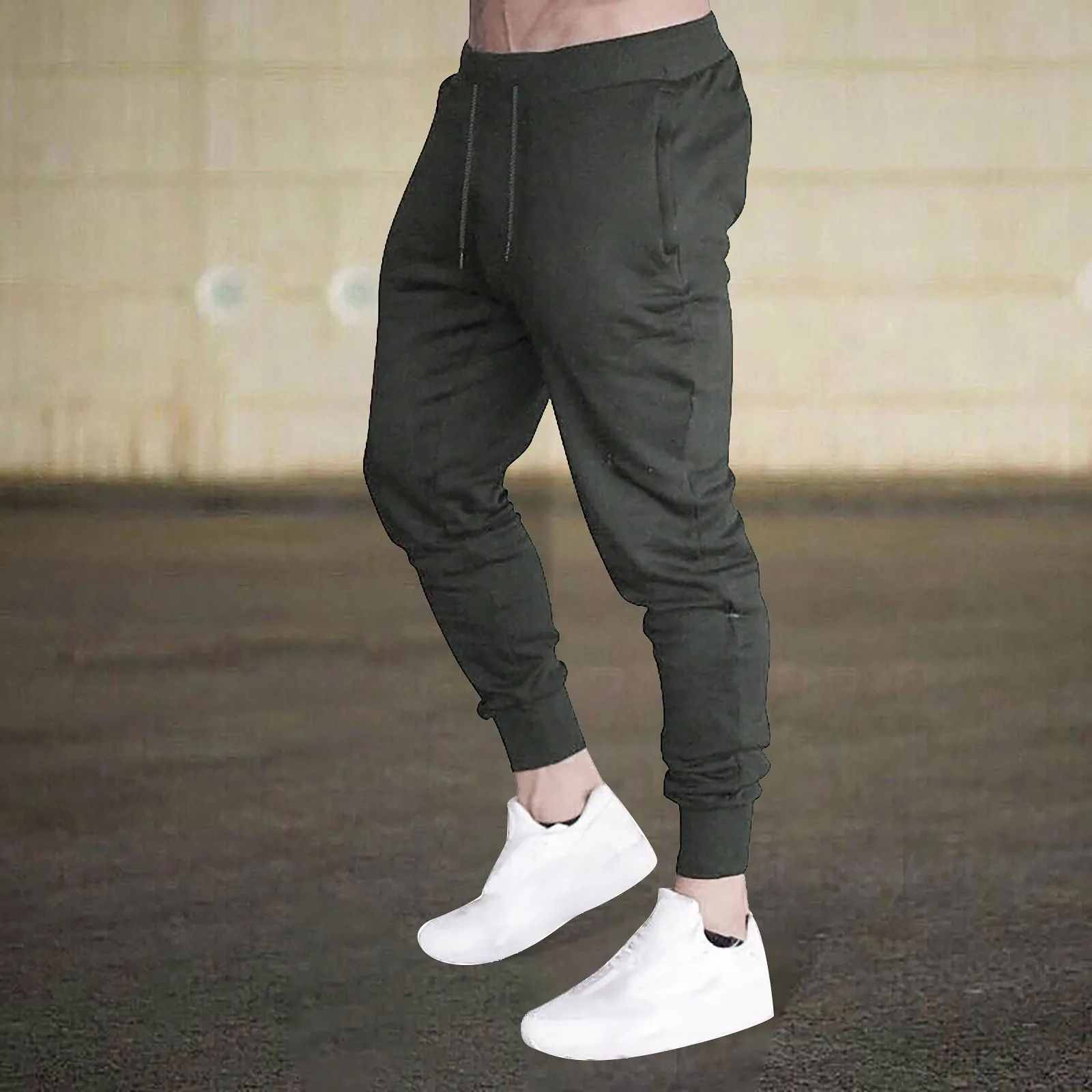 Men'S Running Trousers Multi-Pocket Small Feet Slim Tooling Casual Trousers Summer Sweatpants Casual Pants Fitness Pantalones
Men'S Running Trousers Multi-Pocket Small Feet Slim Tooling Casual Trousers Summer Sweatpants Casual Pants Fitness Pantalones