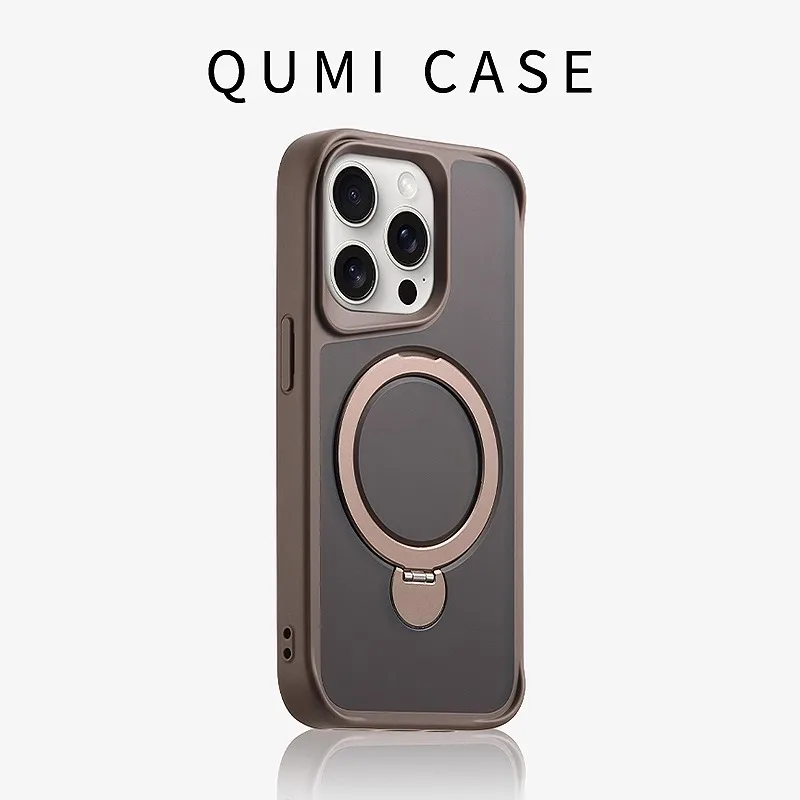 Frosted metal magnetic 360 rotating stand for iphone 12 13 14 15 16promax phone case simple apple drop-proof solid color niche
Frosted metal magnetic 360 rotating stand for iphone 12 13 14 15 16promax phone case simple apple drop-proof solid color niche