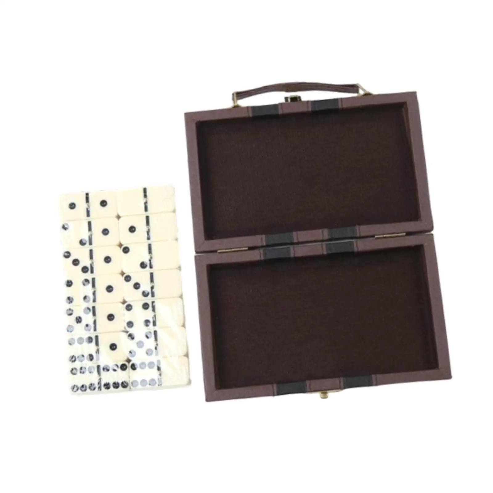 Double Six Dominoes Set, Fun and Engaging Table Game, Family 28 Dominoes in Portable Case for Entertainment , Tourism Leisure
Double Six Dominoes Set, Fun and Engaging Table Game, Family 28 Dominoes in Portable Case for Entertainment , Tourism Leisure