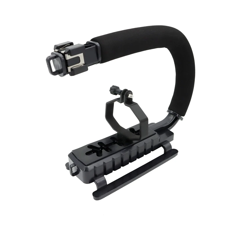 Handheld U-Grip Holder Stabilizer 1/4 Screw Cold Shoe Anti-Skid Camera Mount Handle For MINI 3 PRO /Mini 3 Durable Easy Install
Handheld U-Grip Holder Stabilizer 1/4 Screw Cold Shoe Anti-Skid Camera Mount Handle For MINI 3 PRO /Mini 3 Durable Easy Install
