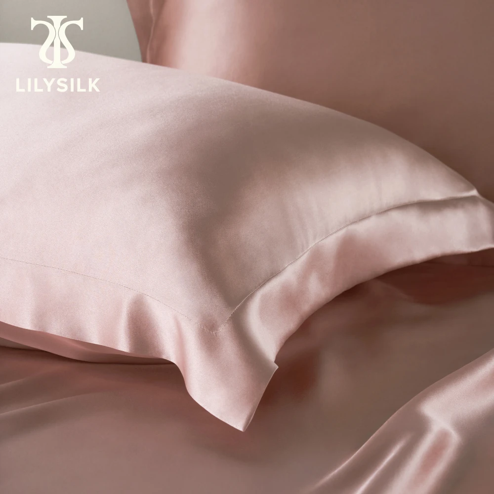 LILYSILK 100% Mulberry Silk Oxford Pillowcase 19MM Home Textile Pillow Cover for Better Sleep and Hair Care
LILYSILK 100% Mulberry Silk Oxford Pillowcase 19MM Home Textile Pillow Cover for Better Sleep and Hair Care