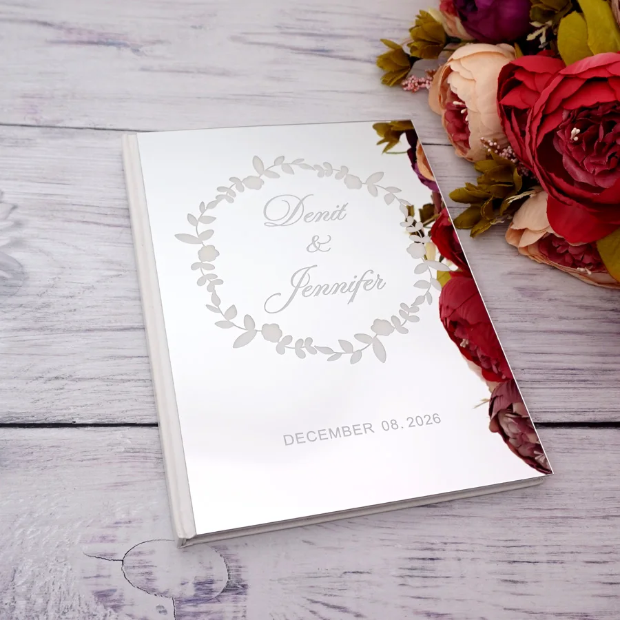 26cm X 19cm Custom Elegant Wedding Signature Guestbook Personalized White Blank Inner Pages Party Decor Supplies Souvenir Gift
26cm X 19cm Custom Elegant Wedding Signature Guestbook Personalized White Blank Inner Pages Party Decor Supplies Souvenir Gift