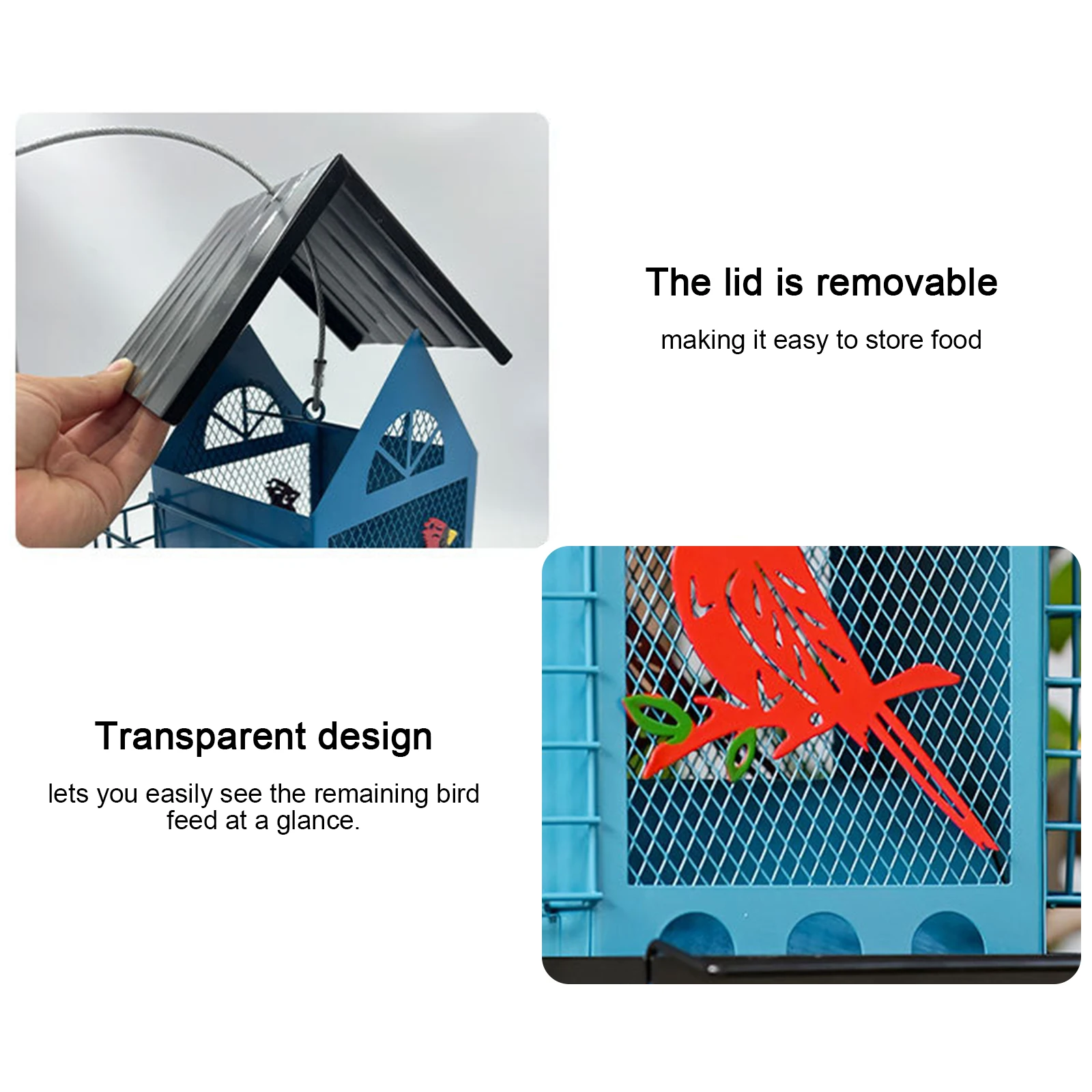 Уличная многоярусная металлическая кормушка для птиц, устойчивая к орехам, из полого железа, для парков
Уличная многоярусная металлическая кормушка для птиц, устойчивая к орехам, из полого железа, для парков