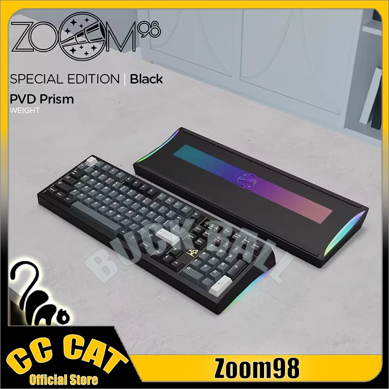 Механическая игровая клавиатура Zoom98 Meletrix, ЧПУ, Bluetooth, беспроводная, 3 режима, прокладка, RGB, горячая замена, офисные пользовательские игровые клавиатуры
Механическая игровая клавиатура Zoom98 Meletrix, ЧПУ, Bluetooth, беспроводная, 3 режима, прокладка, RGB, горячая замена, офисные пользовательские игровые клавиатуры