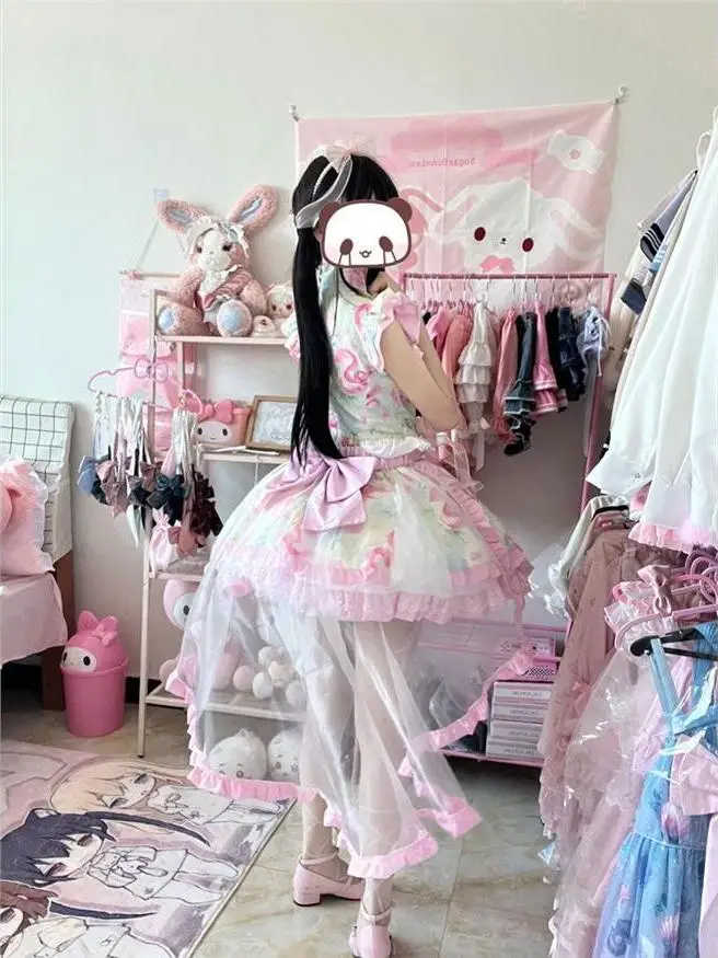 Sweet Lolita Ballet Sle Dr Cherry Love Pink Girl Summer Season H Version No Sve Ci Walk Suitable Ele Dr
Sweet Lolita Ballet Sle Dr Cherry Love Pink Girl Summer Season H Version No Sve Ci Walk Suitable Ele Dr