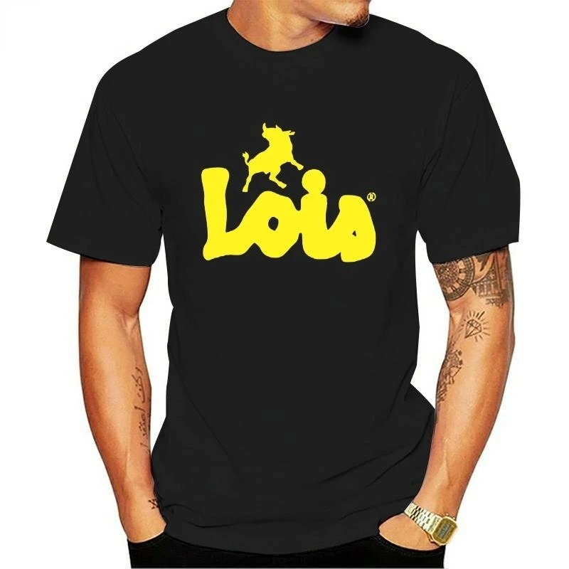 Новинка, интересная Классическая уличная одежда Lois Camiseta с рисунком, модная повседневная Летняя Универсальная футболка для мужчин и женщин
Новинка, интересная Классическая уличная одежда Lois Camiseta с рисунком, модная повседневная Летняя Универсальная футболка для мужчин и женщин