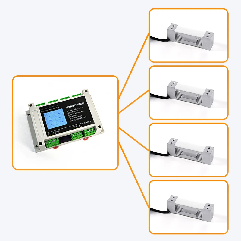 Load Cell Amplifier with 4 pcs Load Cell Sensors,Cantilever Weighing Sensor 6 Channel 485 Communication Acquisition Module 5KG
Load Cell Amplifier with 4 pcs Load Cell Sensors,Cantilever Weighing Sensor 6 Channel 485 Communication Acquisition Module 5KG