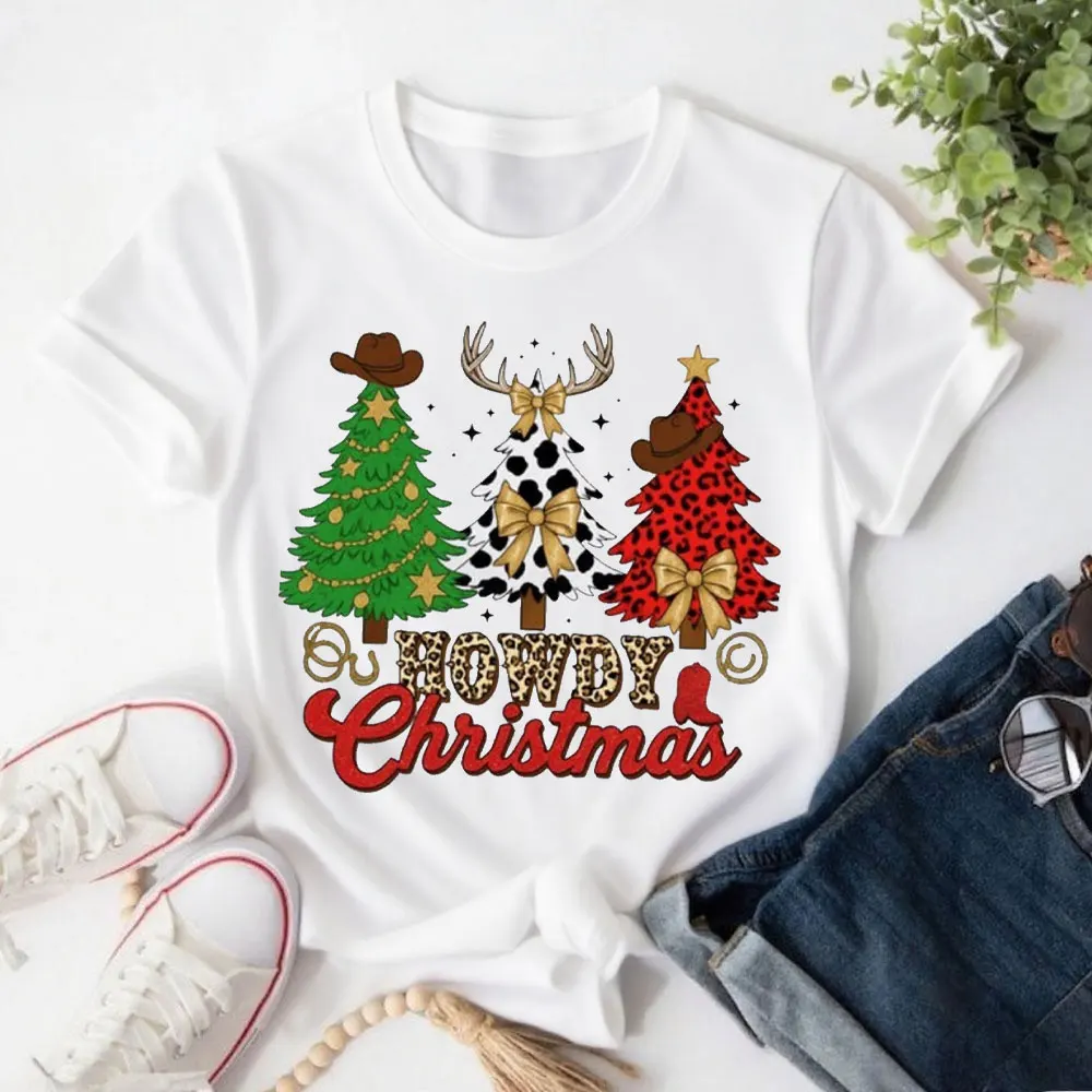 Howdy Christmas T Shirt Cowgirl Western Christmas Trees Tops Leopard Coquette Xmas Bow Tees High Quality Cotton Tops
Howdy Christmas T Shirt Cowgirl Western Christmas Trees Tops Leopard Coquette Xmas Bow Tees High Quality Cotton Tops