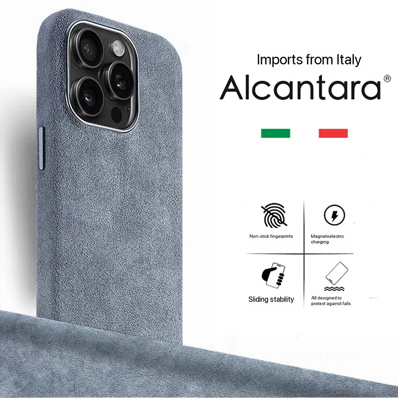 Real Alcantara Magsafe Case for iPhone 16 17 Pro Max 15 14 Luxury Magnetic Magnetic Supercar Interior Leather Magnet Phone Cape
Real Alcantara Magsafe Case for iPhone 16 17 Pro Max 15 14 Luxury Magnetic Magnetic Supercar Interior Leather Magnet Phone Cape