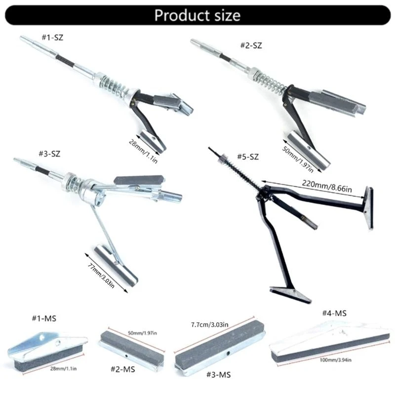 HG89 Двигательный цилиндр Hone Tool Engine Цилиндр Hone Deglazer для шлифовальных отверстий. Регулируемые камни в диаметре мм
HG89 Двигательный цилиндр Hone Tool Engine Цилиндр Hone Deglazer для шлифовальных отверстий. Регулируемые камни в диаметре мм