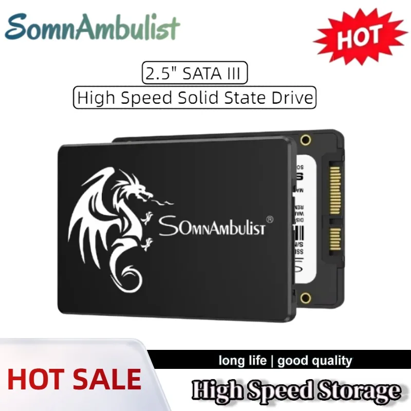 SomnAmbulist SSD 120GB 240GB 480GB 960GB Internal Sata3 Solid State Drive 2.5 128GB 256GB 512GB 1TB SSD for PC Laptop
SomnAmbulist SSD 120GB 240GB 480GB 960GB Internal Sata3 Solid State Drive 2.5 128GB 256GB 512GB 1TB SSD for PC Laptop
