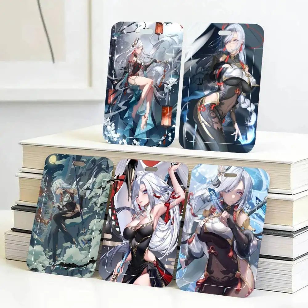 Game Genshin Impact Shenhe ID Card Holder Neck Strap Pendant Door Badge Holder Lanyards Keychain Work Credential Case Gift
Game Genshin Impact Shenhe ID Card Holder Neck Strap Pendant Door Badge Holder Lanyards Keychain Work Credential Case Gift
