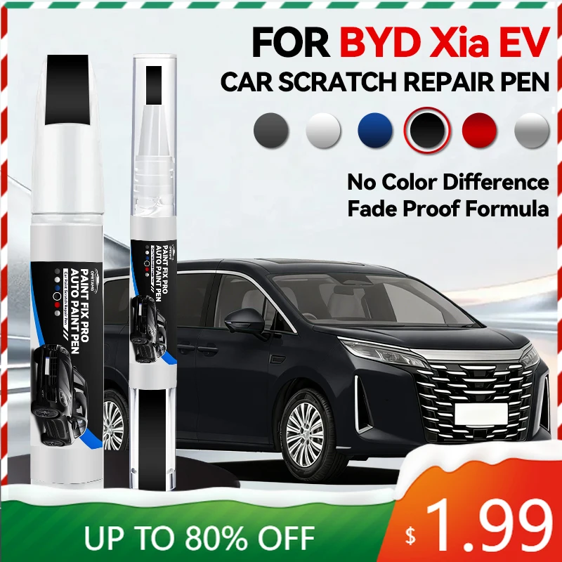Ручка-корректор для ремонта лакокрасочного покрытия BYD Xia EV 1990-2026, средство для удаления царапин, аксессуары для авто, черный, белый, серебристый, G
Ручка-корректор для ремонта лакокрасочного покрытия BYD Xia EV 1990-2026, средство для удаления царапин, аксессуары для авто, черный, белый, серебристый, G