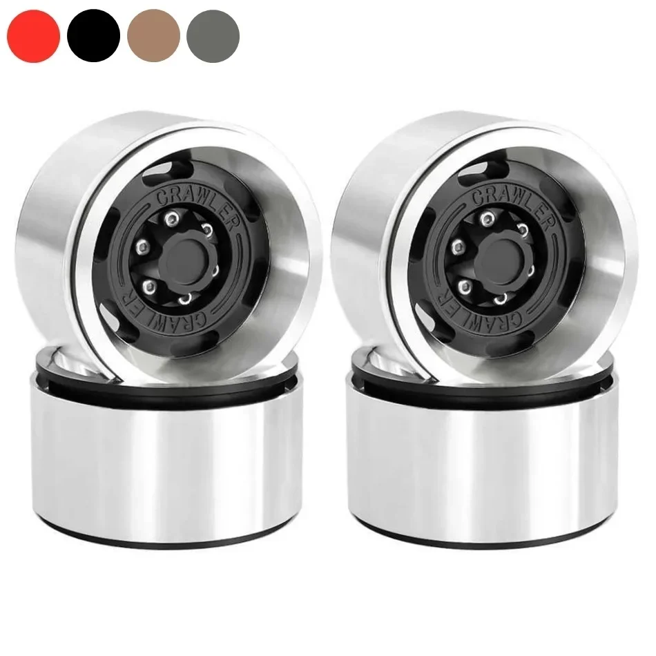 4pcs Premium Metal 1.9" Beadlock Wheel Rim and Wheel Hub - Ideal for 1/10 RC Crawlers like Axial SCX10 Pro, Capra, Redcat
4pcs Premium Metal 1.9" Beadlock Wheel Rim and Wheel Hub - Ideal for 1/10 RC Crawlers like Axial SCX10 Pro, Capra, Redcat