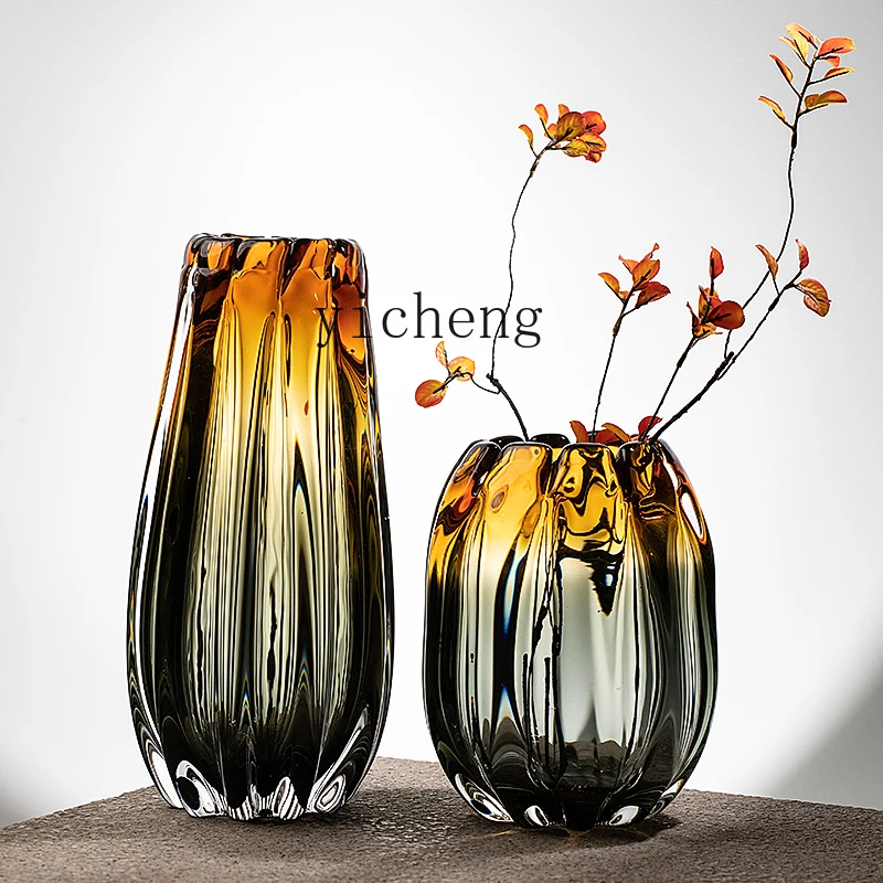 XL thick atmosphere luxury glazed vase ornament living room flower arrangement water raising glass flower utensil
XL thick atmosphere luxury glazed vase ornament living room flower arrangement water raising glass flower utensil