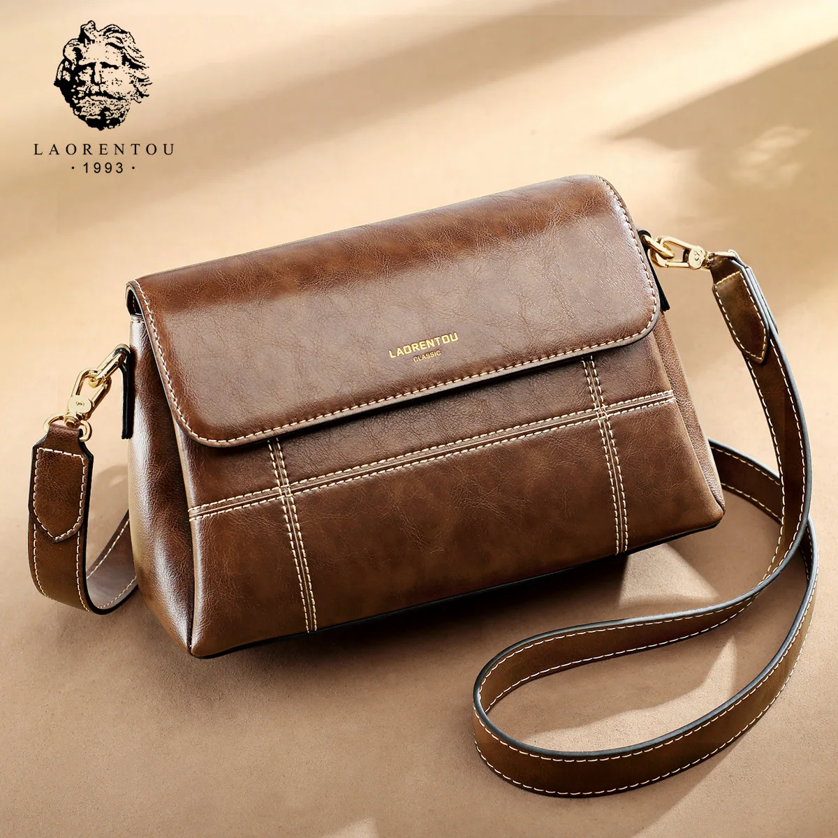 LAORENTOU Women's Split Leather Flap Crossbody Bag,2025 New Fashion Retro Large Capacity Girl‘s Shoulder Bags Purses
LAORENTOU Women's Split Leather Flap Crossbody Bag,2025 New Fashion Retro Large Capacity Girl‘s Shoulder Bags Purses